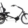 Driewielfietse met instelbare rugleuning