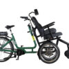 rolstoelfiets Diaz comfort zit