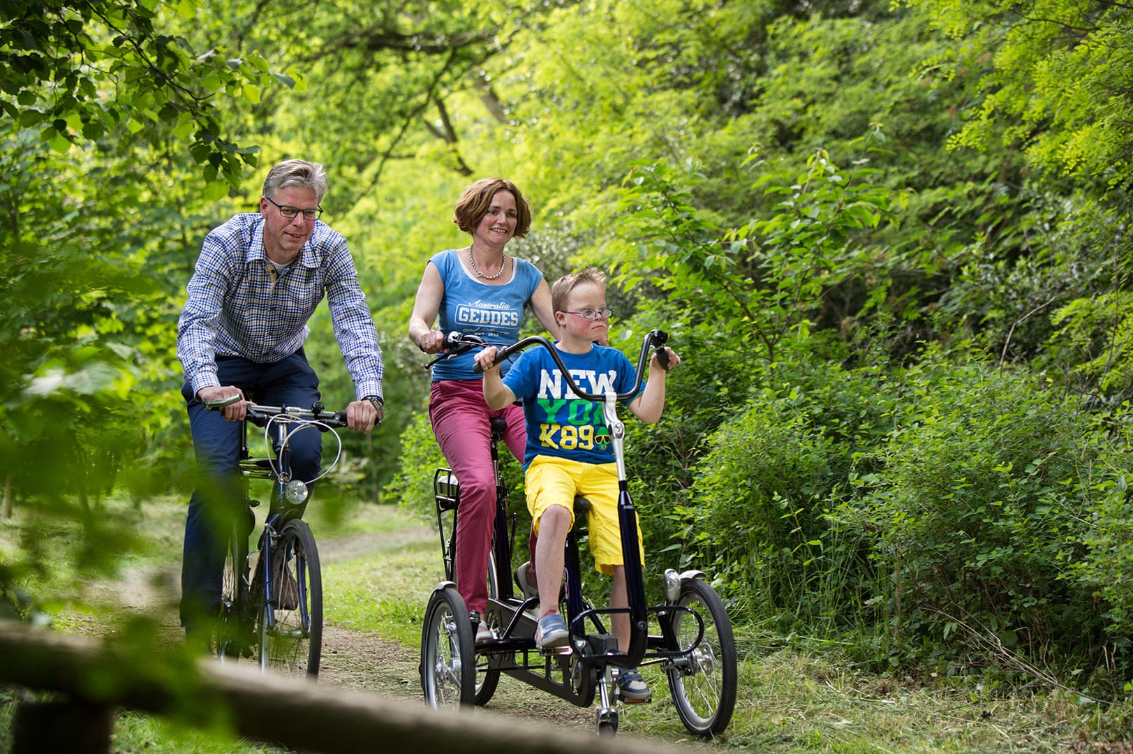 tandem fiets voor kind