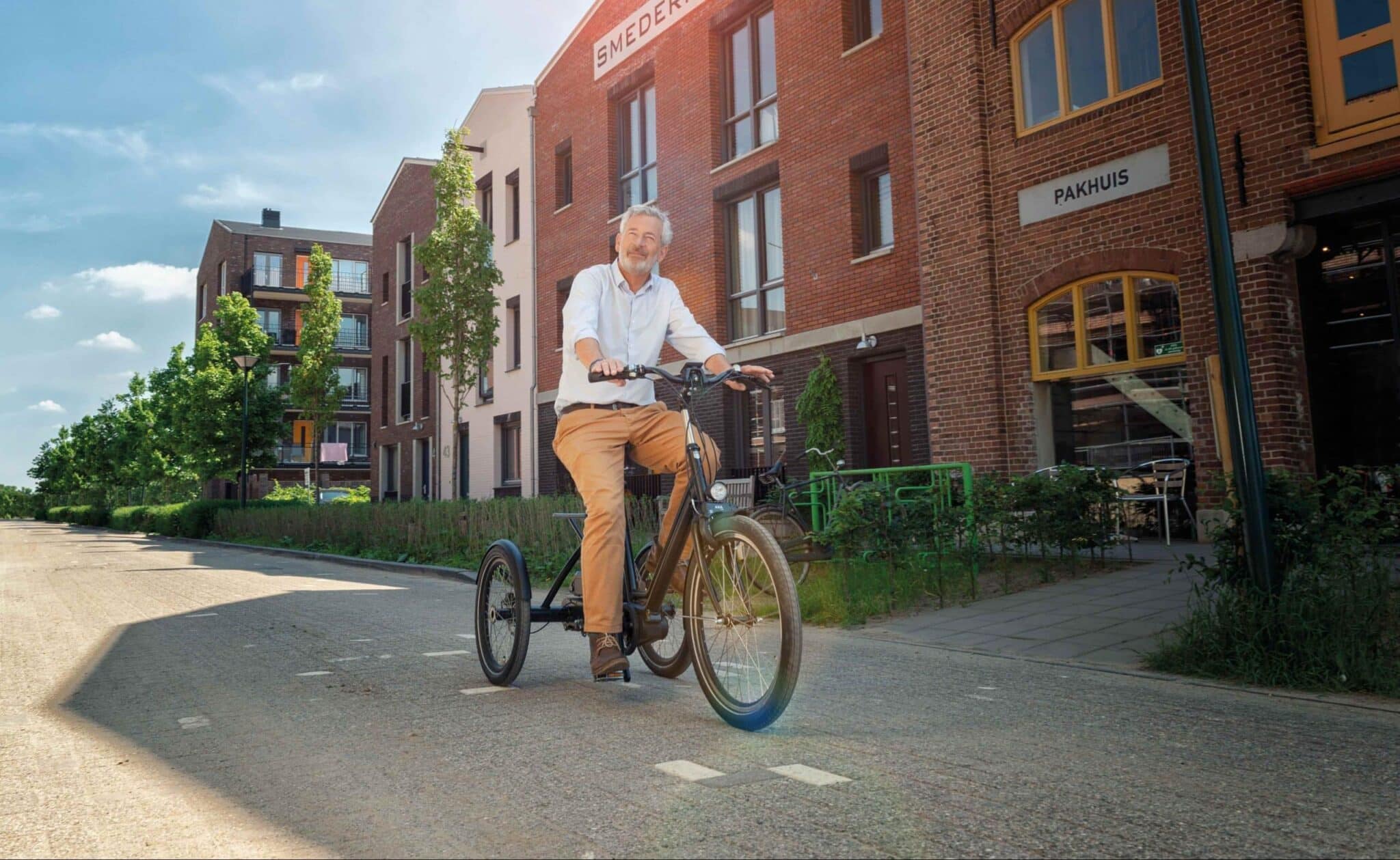 fiets met trapondersteuning
