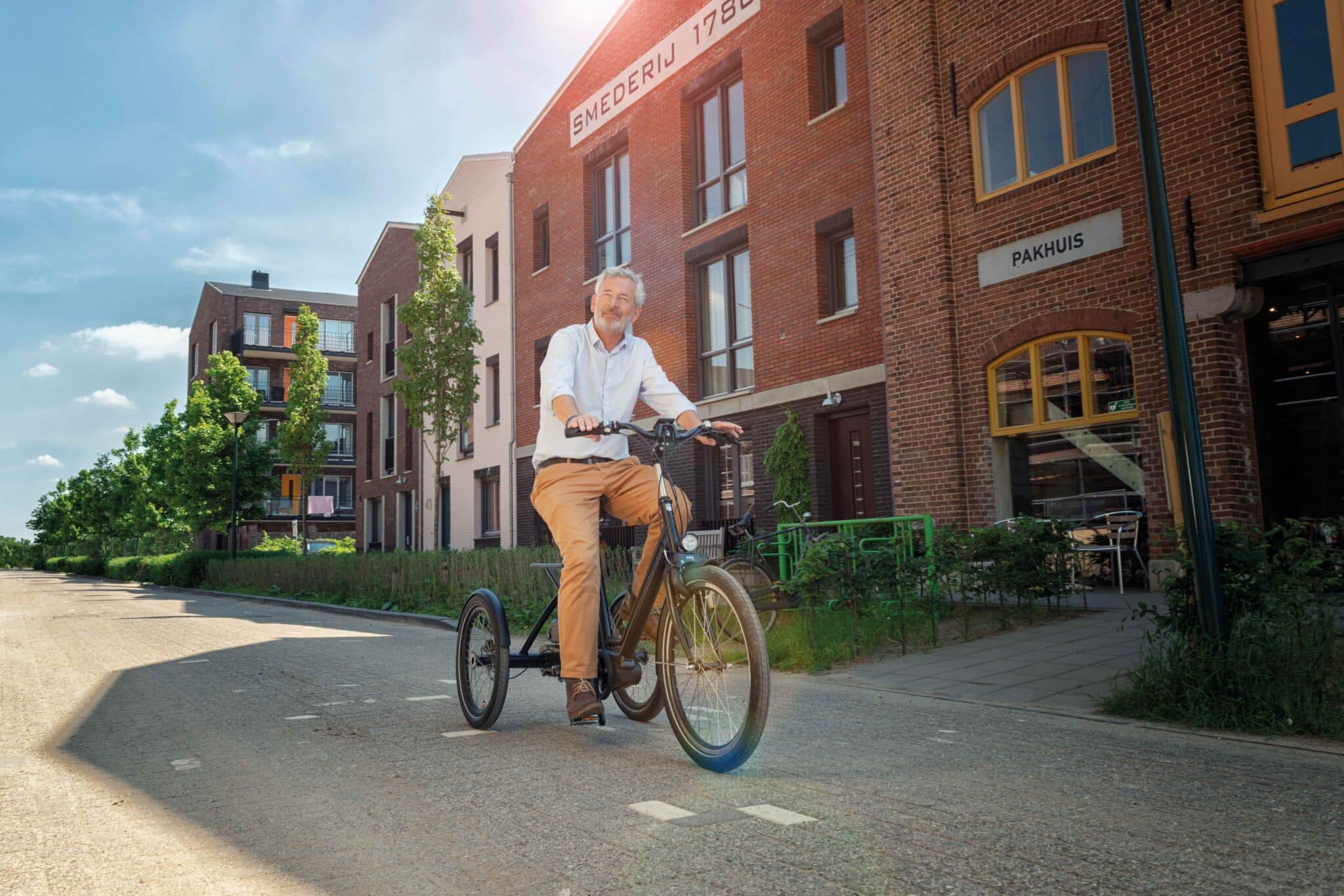 fiets met trapondersteuning