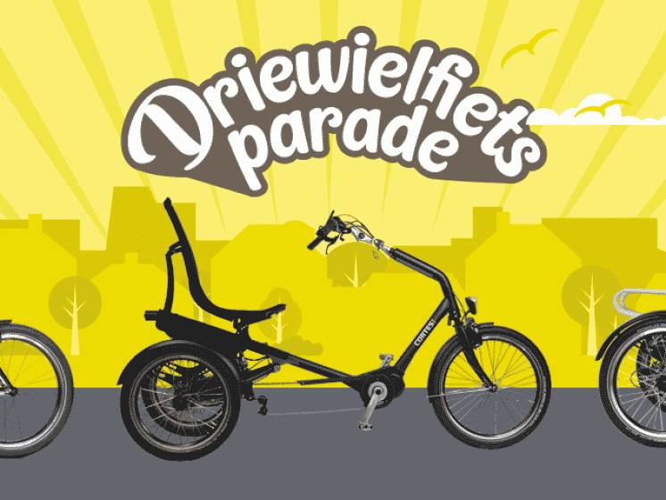 Huka driewielfietsparade
