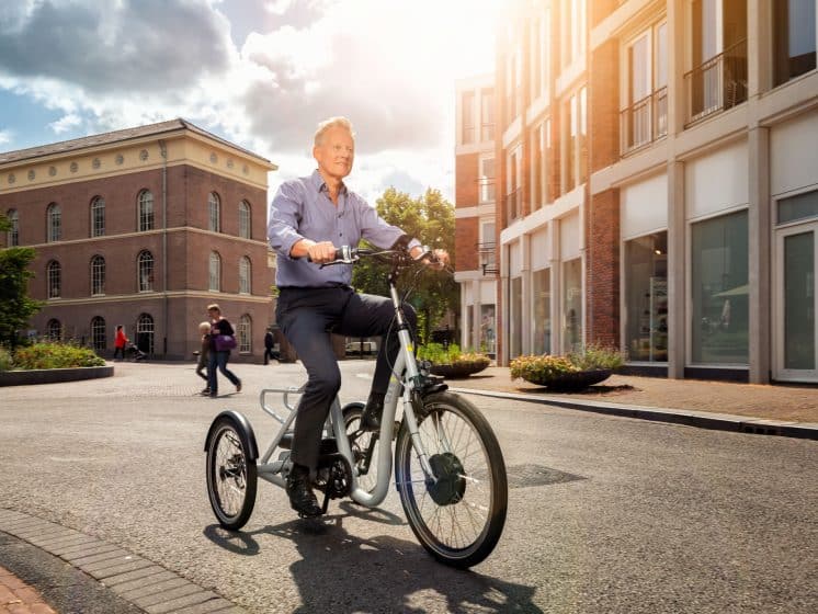 Lage instapfiets