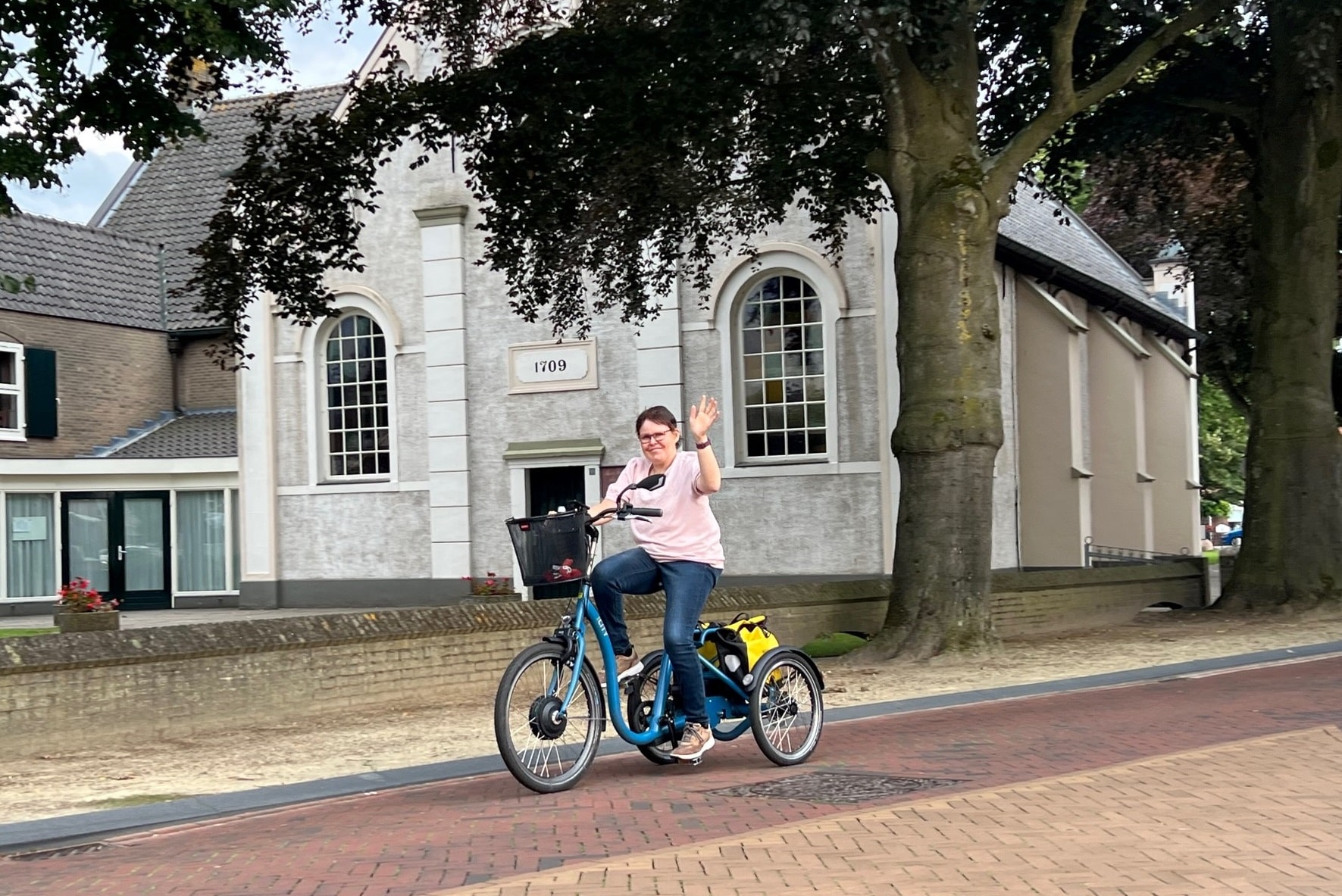 driewielfiets enter
