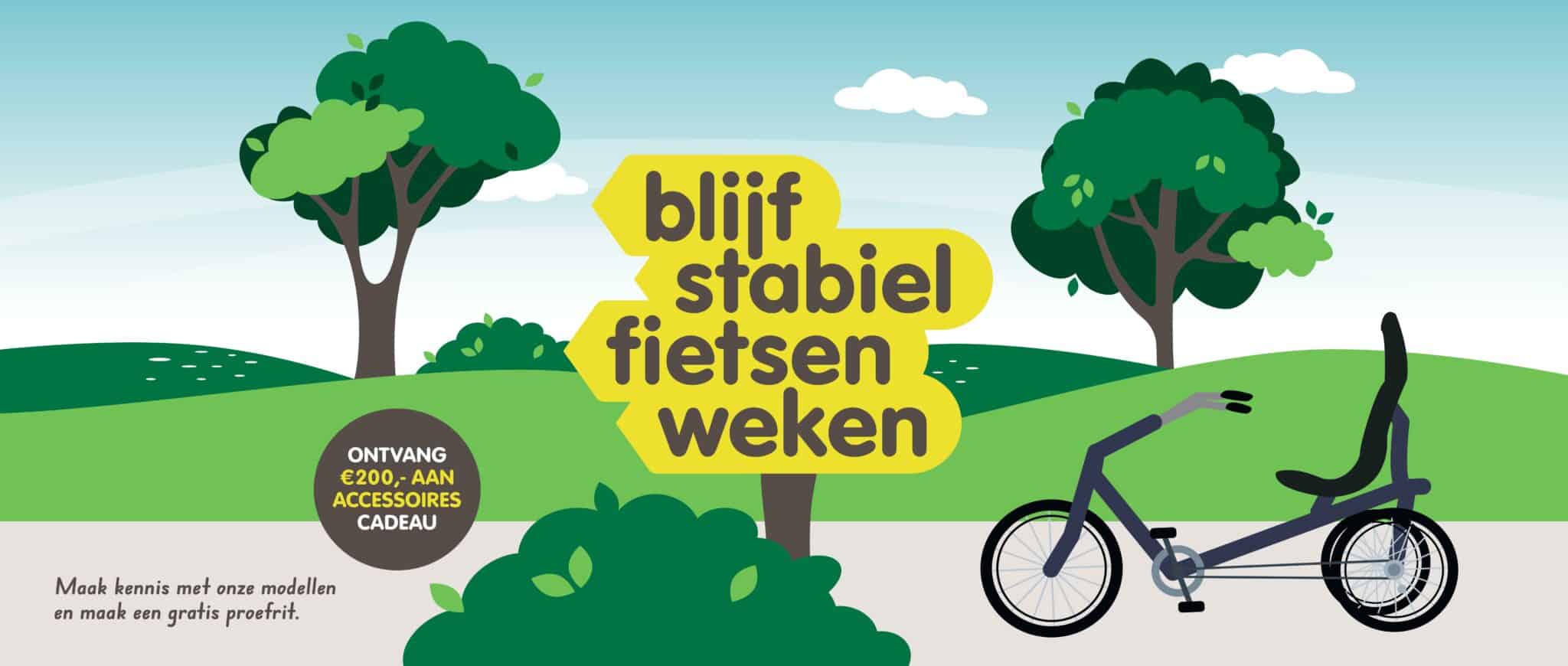 Blijf stabiel fietsen weken