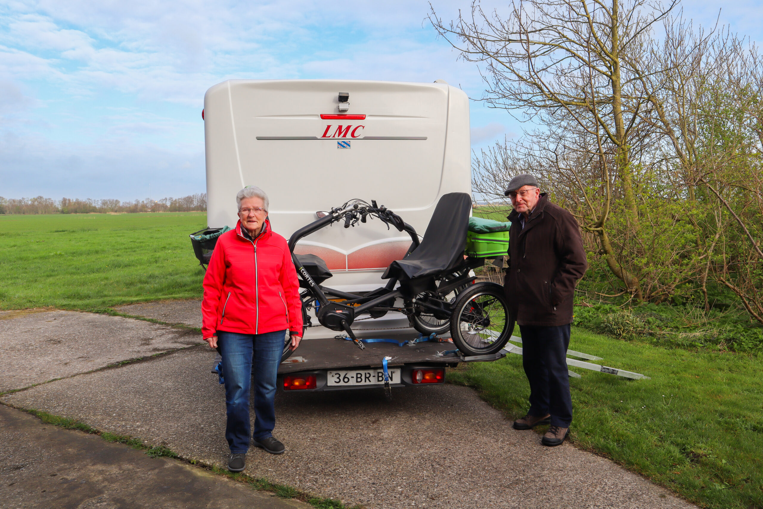 Op avontuur met de camper en Huka driewielfiets