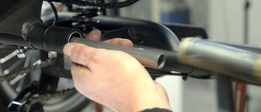 Demontage van scharnieras